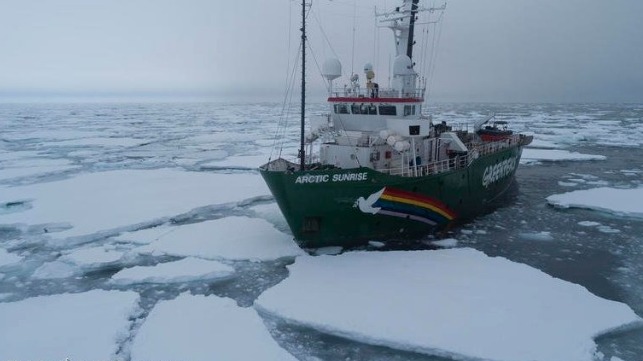 俄罗斯海运，荷兰达成绿色和平组织船舶扣押协